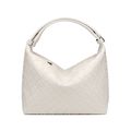 New Woven Sheepskin Lunch Bag Armpit Bag White