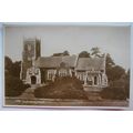 vintage postcard Sandringham Church