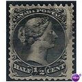 Canada 1873 SG62 1/2c Black Fine Used