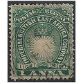 British East Africa 1890 SG5 1a Blue-Green Fine...