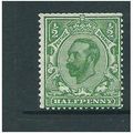 gb stamp downey head sg334 hm green george v cv...