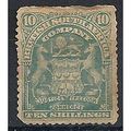 Rhodesia 1908 SG89 10/- Grey-Green MINT Filler ...