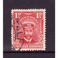 SOUTHERN RHODESIA 1924 SG 2 1d BRIGHT ROSE FINE...
