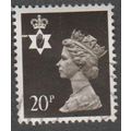 1971-91 Northern Ireland Machin 20p. Value. Bro...