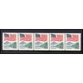 2280a 25c U.S. Flag Very Fine MNH PNC 7/5 KA9122