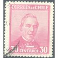 Chile 1934 - 30c purple pink - President Jose J...