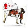 GB 1997 QUEEN ELIZABETH HORSES 43p CEREMONIAL S...