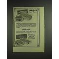 1914 Nabisco Sugar Wafers, Adora Ad