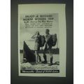 1947 Minnesota Tourism Ad - Enjoy a Rugged North Woods Trip