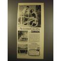 1949 Canada Tourism Ad - Play in Romantic Setting