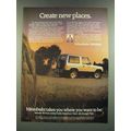 1986 Mitsubishi Montero Ad - Create New Places