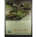 1957 Norwich Union Insurance Advertisement - A fine city, Norwich