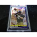 1991 Score Football Card # 611 Brett Favre PSA ...