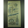 1949 Canada Dry Water Ad - How to break a drink! How to make a drink!