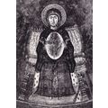 La Vierge St Sophie Old Ohrid Macedonia Monaste...