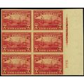 373, Mint XF NH 2¢ Plate Block of Six Stamps * ...
