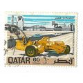 QATAR POSTAGE STAMP - CIRCA 1969 - 60 dirhams