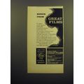 1958 Mercury Records Advertisement - Songs from...