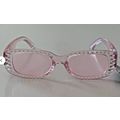 Pink Rectangle Sunglasses, West Loop 59943 PNK ...