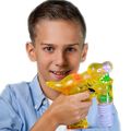 T Rex Dinosaur Lighted Bubble Gun