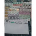 19 4x Strips 76 Stamps 19 Varieties USA America...