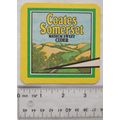 vintage Beer Mat - Coates Somerset Medium Sweet...