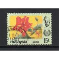Malaysia (Perlis) - 1979 - 15c Flowers, Used