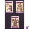 MAURITIUS 1977 SILVER JUBILEE SET 3 VALS FINE USED