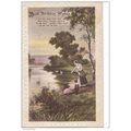 Artist Drawn River Scene Best Birthday Wishes P...