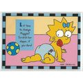 SIMPSONS series 2 ' SMELL O RAMA card # 5 ' ( 1...