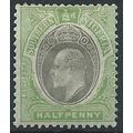 Southern Nigeria 1903 SG10 1/2d Grey-Black & Pa...