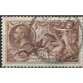 1934 SG450 2/6d Chocolate Seahorse Fine Used . ...