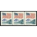 2280 25c U.S. Flag Fine MNH PNC 2/3 R0105