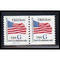 2890 32c G Old Glory Very Fine MNH CNP Left A11...
