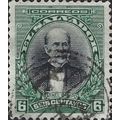 EL SALVADOR, Rafael Campo , yellow green 1912, 6c