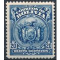 Coat of Arms: 20c P12 ½ - Bolivia 1925 - NM H -...