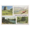 AROUND LLANBERIS,SNOWDONIA Wales vintage unused...