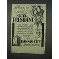 1935 Hotel President Kansas City Ad - Women Love