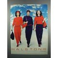 1983 Halston III Collection Active Wear Ad