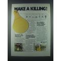 1985 Cyanamid Guardian Ear Tags Ad - Make a Killing