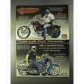 1998 CMC Motorcycle Ad - Dana Stubblefield, Dusty Baker