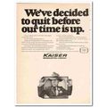 KAISER BROADCASTING COMPANY 1973 Time up televi...
