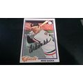 1978 Topps Card # 008 Mike Sadek Autograph 2021...