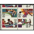 2051a, MNH 13¢ RARE Misperfed Freak Error Olymp...