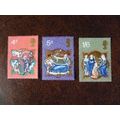 1970 GB Christmas set unmounted mint stamps SG8...