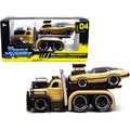 1953 Mack B-61 Flatbed Truck Gold and 1970 Olds...