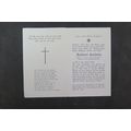 GERMAN DEATH NOTICE - ROBERT SEFFELS , DIED 194...