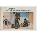 Comic Postcard "HE'S DEAD - NO IAIN'T - YES Y'A...