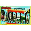 Greetings From Decatur Alabama, USA, Curteichch...