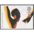GB 1996 Olympic Games 26p Athlete Celebrating U...